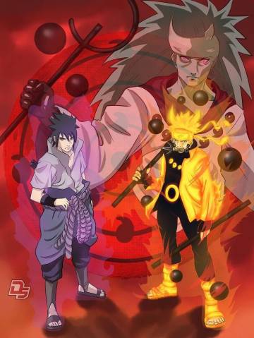 Naruto Sage Of Six Paths Vs Sasuke Rinnegan Wallpaper Page 88