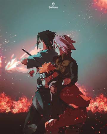 Naruto Sakura And Saskue Wallpapaer Page 100