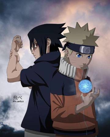 Naruto Sasuke Battle Of The Brothers Wallpaper Page 4