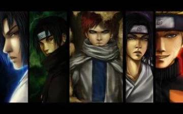 Naruto Sasuke Gaara Neji And Hinata Wallpaper Page 4