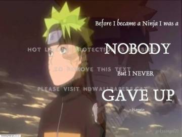 Naruto Sasuke Never Give Up Wallpaper Page 4