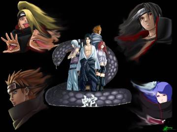 Naruto Sasuke Sakura Akatsuki Wallpaper Page 55