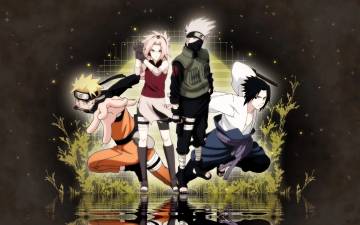 Naruto Sasuke Sakura Kakashi Wallpaper Page 47