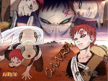 Naruto Sasuke Vs Gaara Wallpaper Page 24