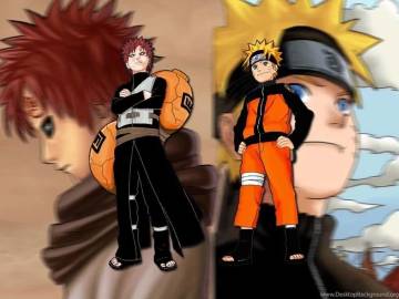 Naruto Sasuke Vs Gaara Wallpaper Page 35