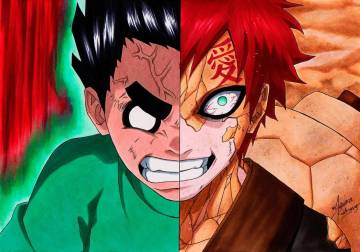 Naruto Sasuke Vs Gaara Wallpaper Page 41