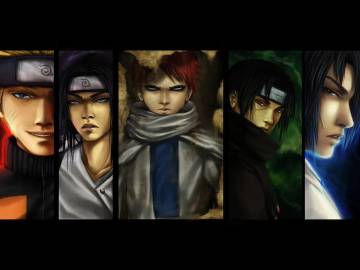 Naruto Sasuke Vs Gaara Wallpaper Page 23