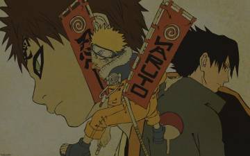 Naruto Sasuke Vs Gaara Wallpaper Page 45