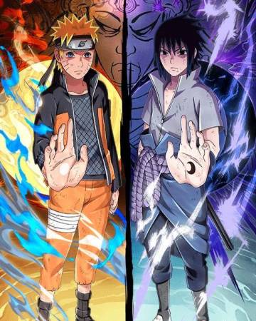 Naruto Sasuke Ying Yang Wallpaper Page 9