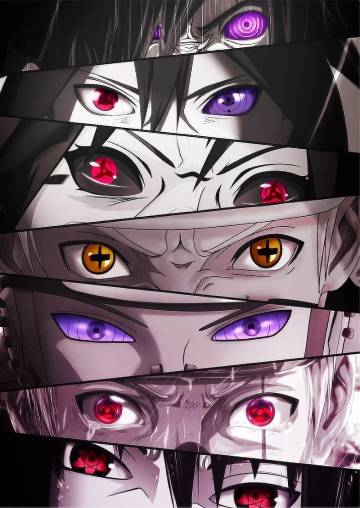 Naruto Sharingan With Rinnegan Wallpaper Page 12