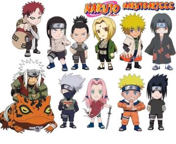 Naruto Shippuden Chibi Characters Wallpaper Page 27