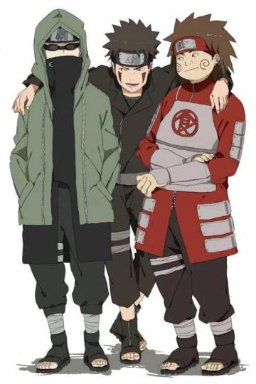 Naruto Shippuden Hinata Kiba Shino Wallpaper Page 93