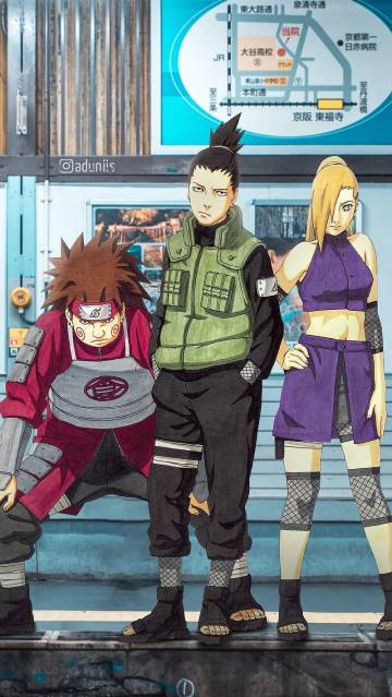 Naruto Shippuden Ino Chogi Wallpaper Page 2
