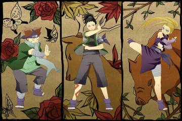 Naruto Shippuden Ino Chogi Wallpaper Page 4