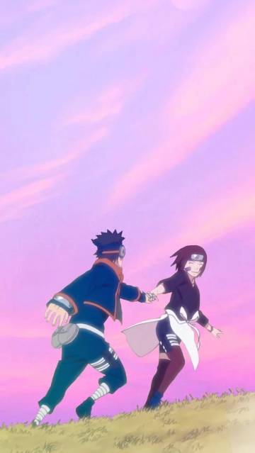 Naruto Shippuden Obito And Rin Wallpaper Page 14