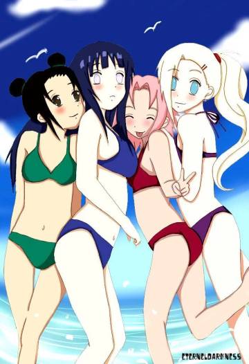 Naruto Shippuden Sakura And Hinata Swimsuit Wallpaper Page 33