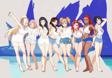 Naruto Shippuden Sakura And Hinata Swimsuit Wallpaper Page 20