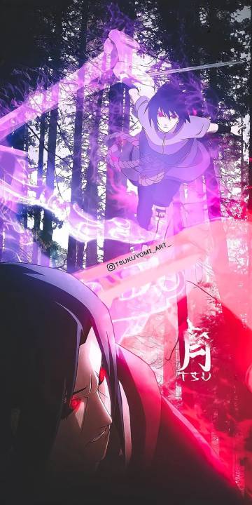 Naruto Shippuden Sasuke And Itachi Wallpaper Page 26