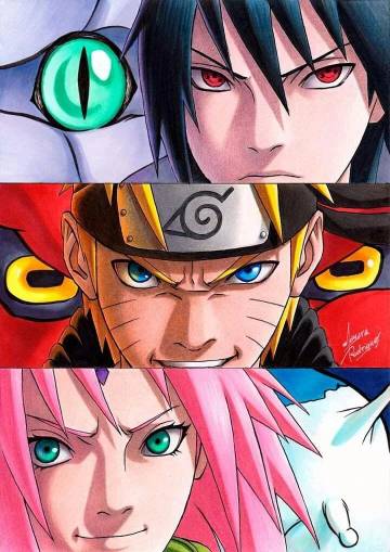 Naruto Shippuden Sasuke Naruto And Sakura Wallpaper Page 11