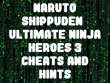 Naruto Shippuden Ultimate Ninja Heroes 3 Passwords For Wallpapers Page 54