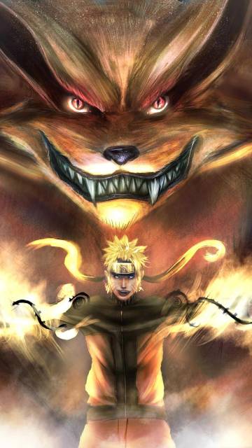 Naruto Vs Kyuubi Wallpaper Page 35