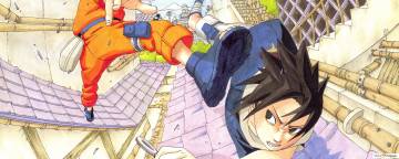 Naruto Vs Sasuke Dual Monitor Wallpaper 2560x1024 Page 36