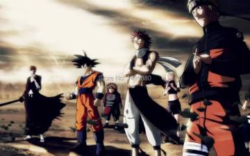 Naruto X Dragon Ball Wallpaper Page 6
