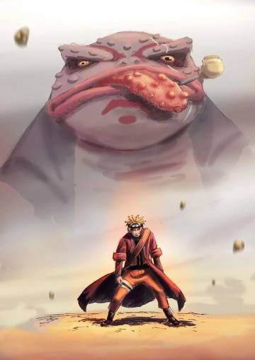 Sage Mode Naruto On Toads Wallpaper Page 2