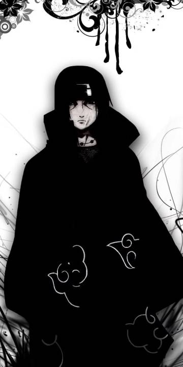 Saskue Naruto Wallpaper Black And White Page 29