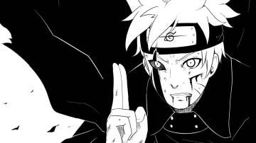 Saskue Naruto Wallpaper Black And White Page 67