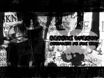 Saskue Naruto Wallpaper Black And White Page 76