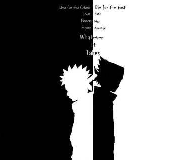 Saskue Naruto Wallpaper Black And White Page 7