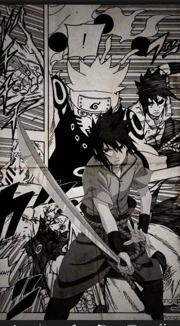 Sasuke And Naruto Hd Manga Wallpaper Page 74