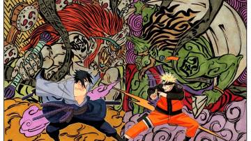 Sasuke And Naruto Hd Manga Wallpaper Page 11