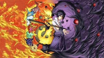 Sasuke And Naruto Wallpaper Hd Page 13