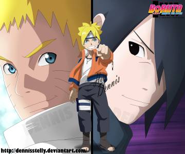 Sasuke Boruto Naruto The Movie Wallpaper Page 19