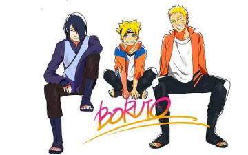 Sasuke Boruto Naruto The Movie Wallpaper Page 16