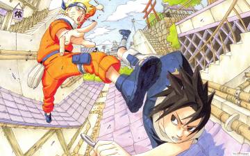Sasuke Uchiha Vs Naruto Uzumaki Shippuden Wallpaper Page 49