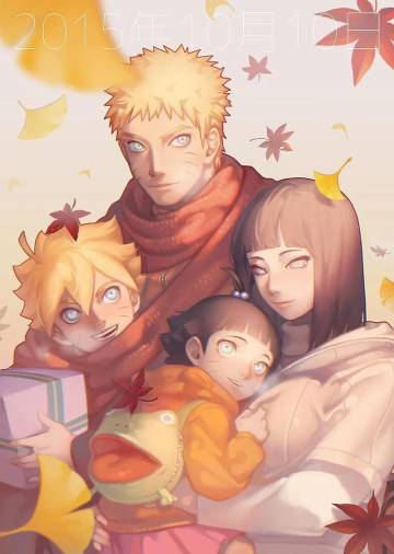 Wallpaper Naruto And Hinata Family Page 5