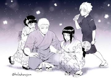 Wallpaper Naruto And Hinata Family Page 86