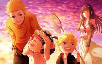Wallpaper Naruto And Hinata Family Page 2