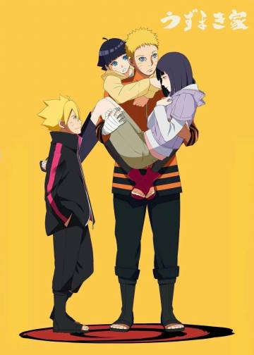Wallpaper Naruto And Hinata Family Page 10