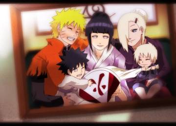 Wallpaper Naruto And Hinata Family Page 11