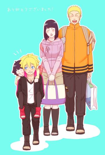 Wallpaper Naruto And Hinata Family Page 22
