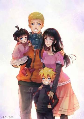 Wallpaper Naruto And Hinata Family Page 7