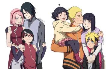Wallpaper Naruto And Hinata Family Page 21
