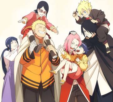 Wallpaper Naruto And Hinata Family Page 53