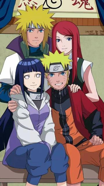 Wallpaper Naruto And Hinata Family Page 49