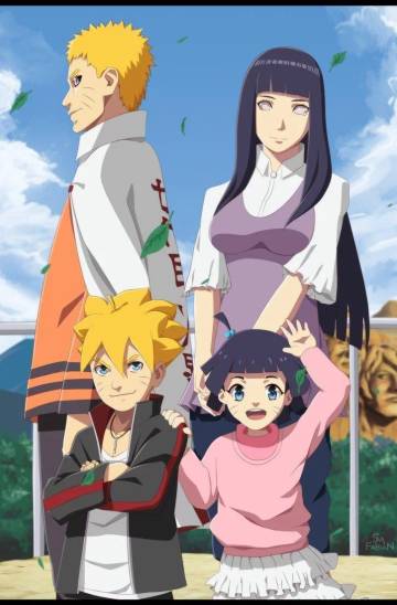 Wallpaper Naruto And Hinata Family Page 14