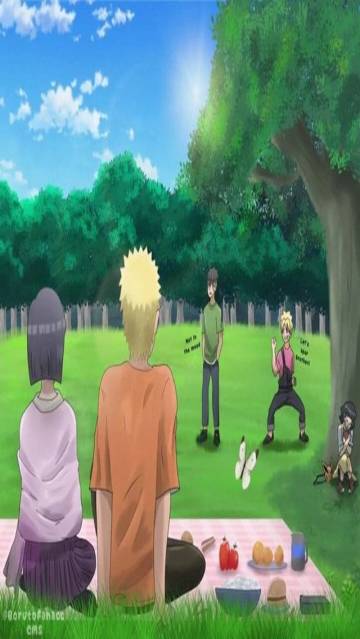 Wallpaper Naruto And Hinata Family Page 54